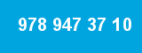 978 947 37 10 978 947 37 10
